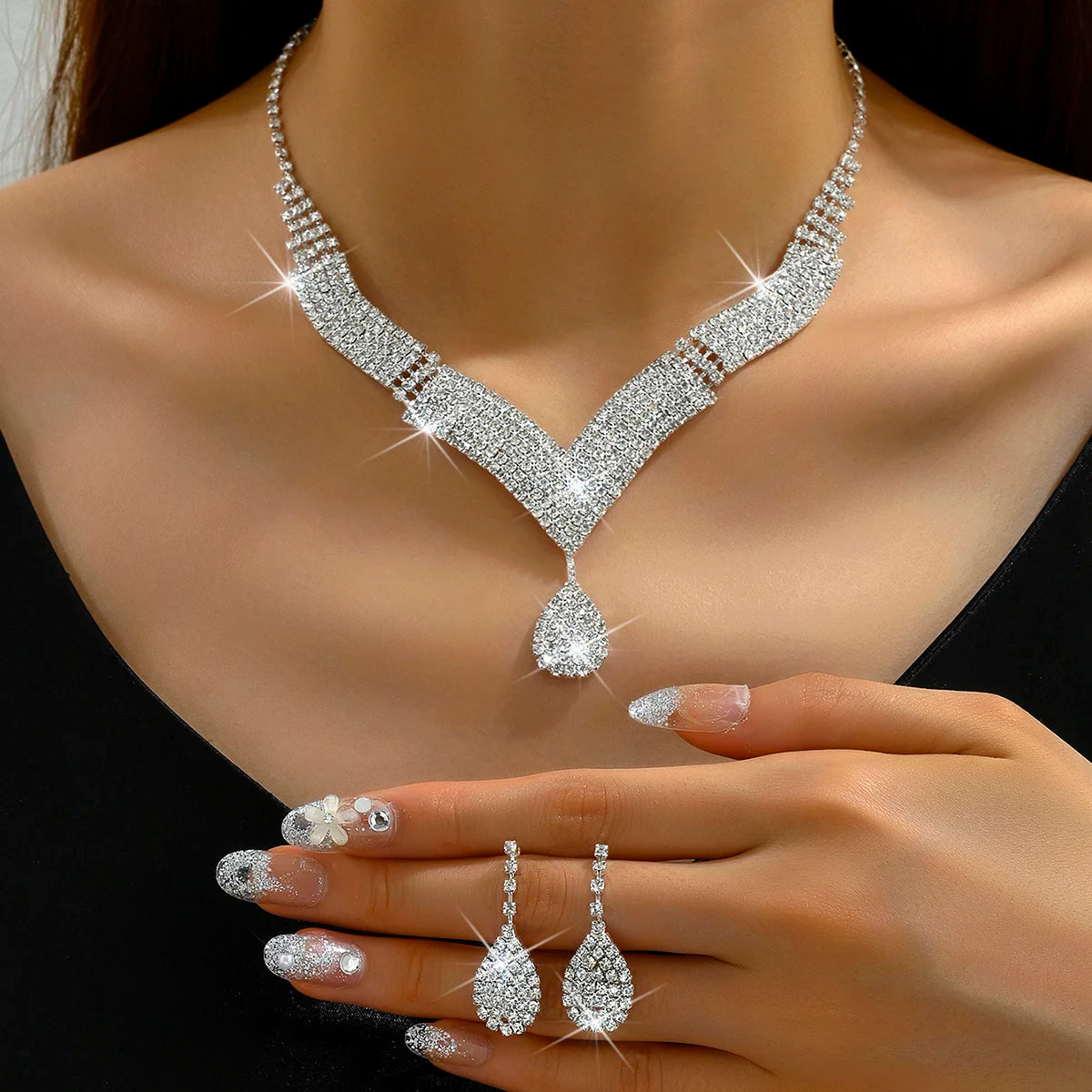 Elegant 3-Piece Women's Jewelry Set